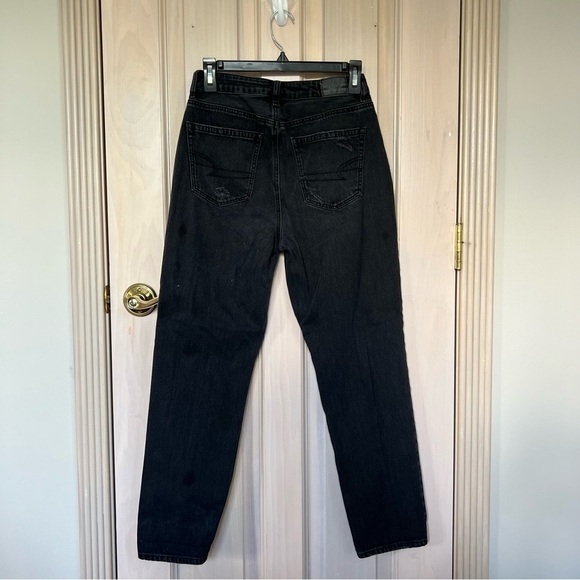 American Eagle AE Ripped Mom Straight Jean 9798 - Picture 5 of 13